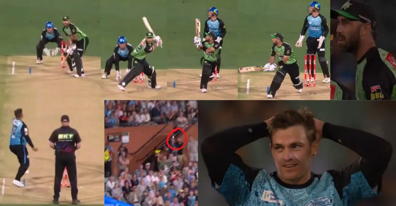 WATCH: Glenn Maxwell reverse sweeps Cameron Boyce for two consecutive sixes in BBL 2024-25