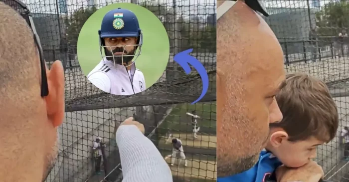 AUS vs IND [WATCH]: A video of an Australian father introducing Indian star Virat Kohli to his son goes viral