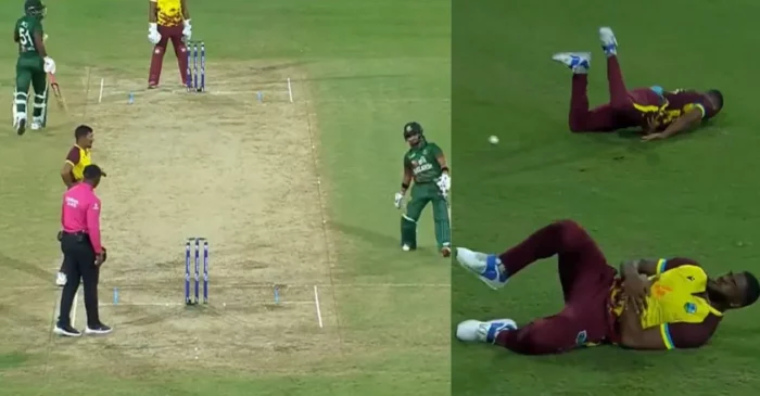 WI vs BAN [WATCH]: Jaker Ali upholds cricketing spirit by declining a run after Obed McCoy gets injured during the play