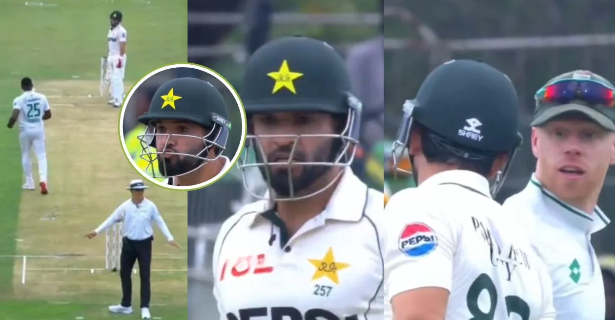 WATCH: Kamran Ghulam sparks outrage with verbal attack on Kagiso Rabada and Kyle Verreynne on Day 1 of SA vs PAK Test