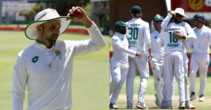 Keshav Maharaj’s stunning fifer secures clean sweep for South Africa in final Test against Sri Lanka