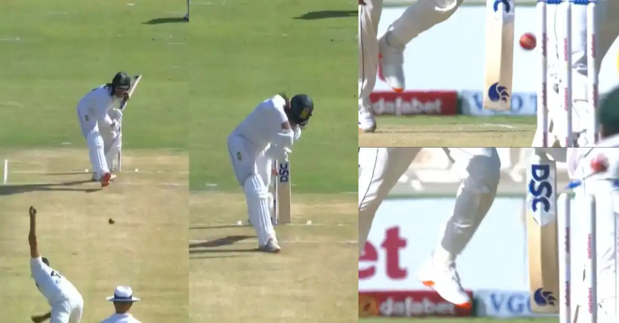 WATCH: Khurram Shahzad gets rid of Tony de Zorzi with a beauty on Day 1 of Boxing Day Test – SA vs PAK