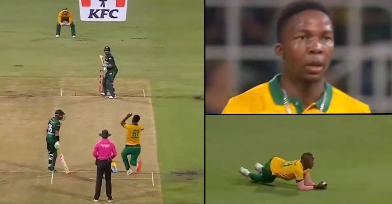 WATCH: 18-year-old Kwena Maphaka removes Babar Azam for a duck in SA vs PAK 2024 1st T20I