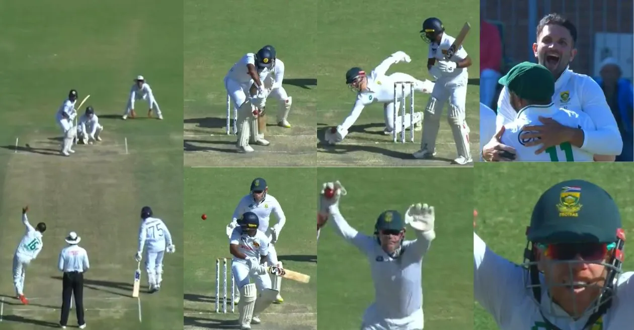 SA vs SL [WATCH]: Kyle Verreynne’s stunning catch sends Kamindu Mendis packing on Day 4 of the second Test