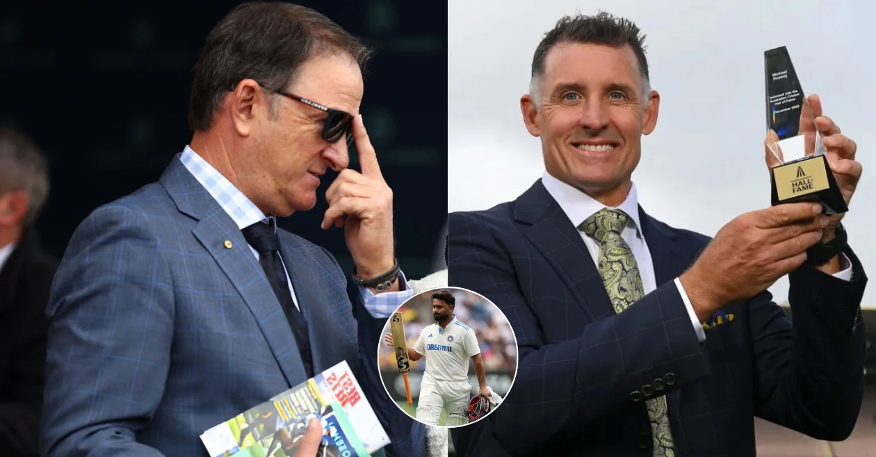 AUS vs IND: Mark Waugh delivers a sarcastic retort to Micheal Hussey for defending Rishabh Pant’s unusual dismissal in MCG Test