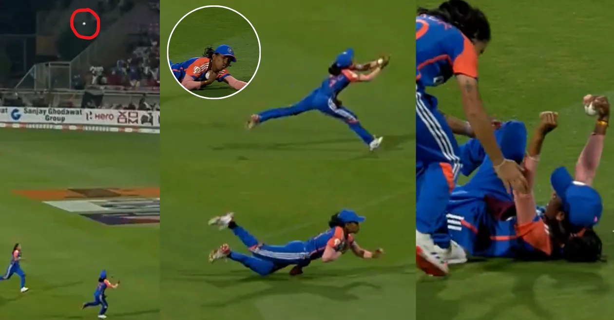 WATCH: Minnu Mani’s jaw-dropping catch to dismiss Hayley Matthews in the IND-W vs WI-W 2024 1st T20I