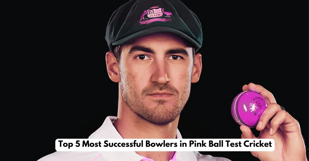 Top 5 bowlers with most wickets in pink-ball Tests ft. Mitchell Starc