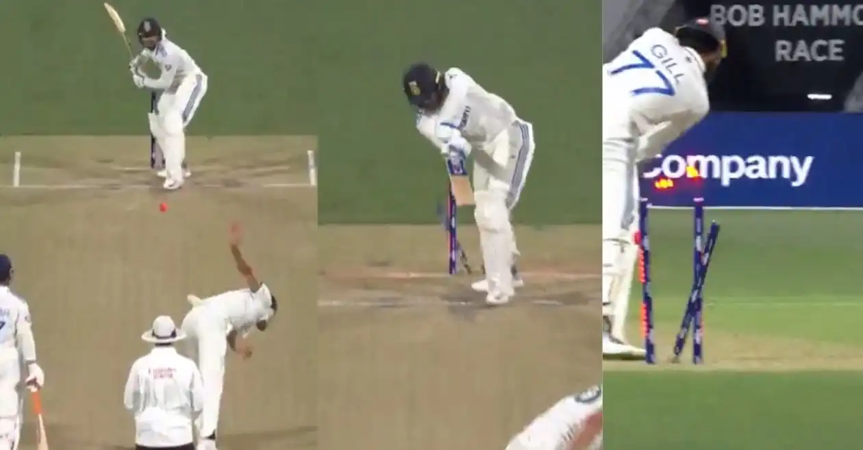 AUS vs IND [WATCH]: Mitchell Starc cleans up Shubman Gill with a toe-crushing yorker on Day 2 of Pink Ball Test