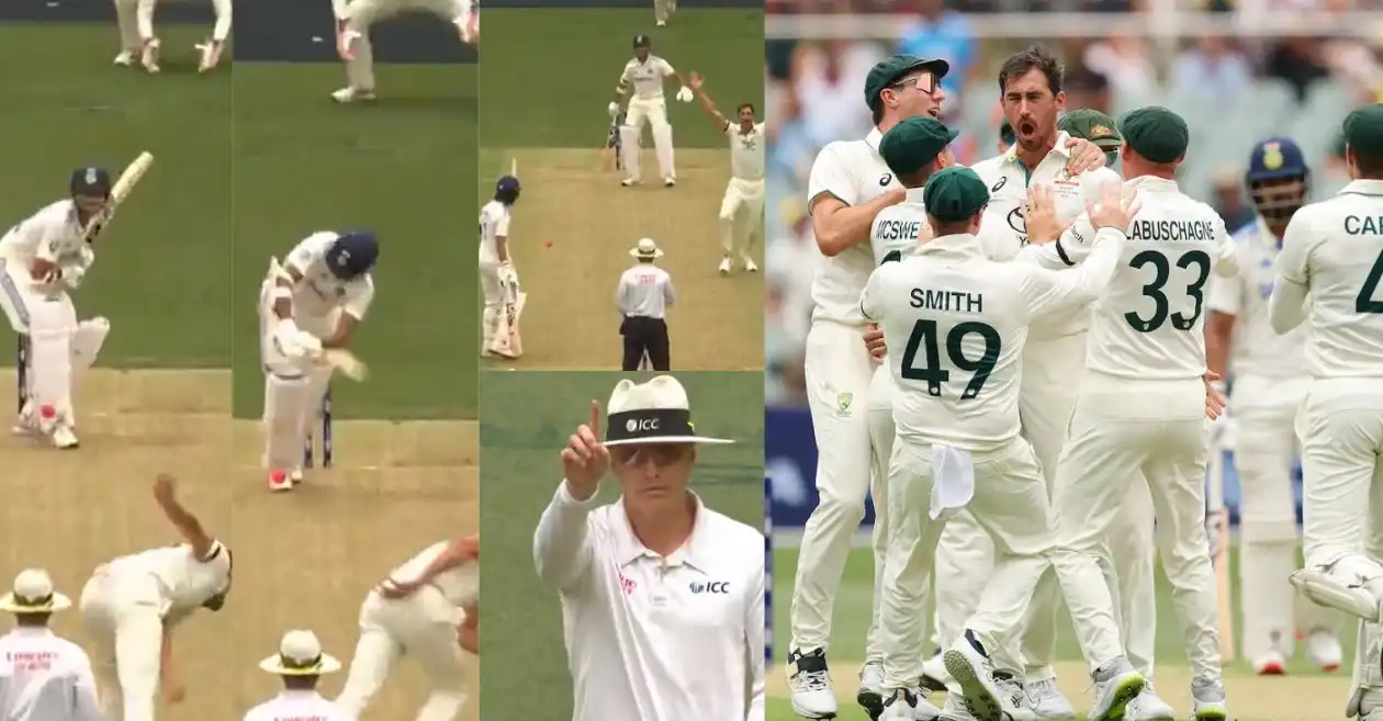 AUS vs IND [WATCH]: Mitchell Starc dismisses Yashasvi Jaiswal with a peach of a delivery on Day 1 of the Pink Ball Test