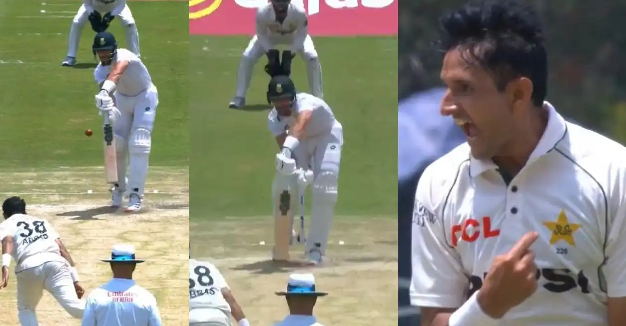 WATCH: Mohammad Abbas cleans up Aiden Markram with a beauty on Day 4 of Boxing Day Test – SA vs PAK