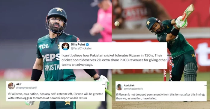 “Proper Dhoni knock”: Pakistan fans slam Mohammad Rizwan for match-losing innings against South Africa in the 1st T20I