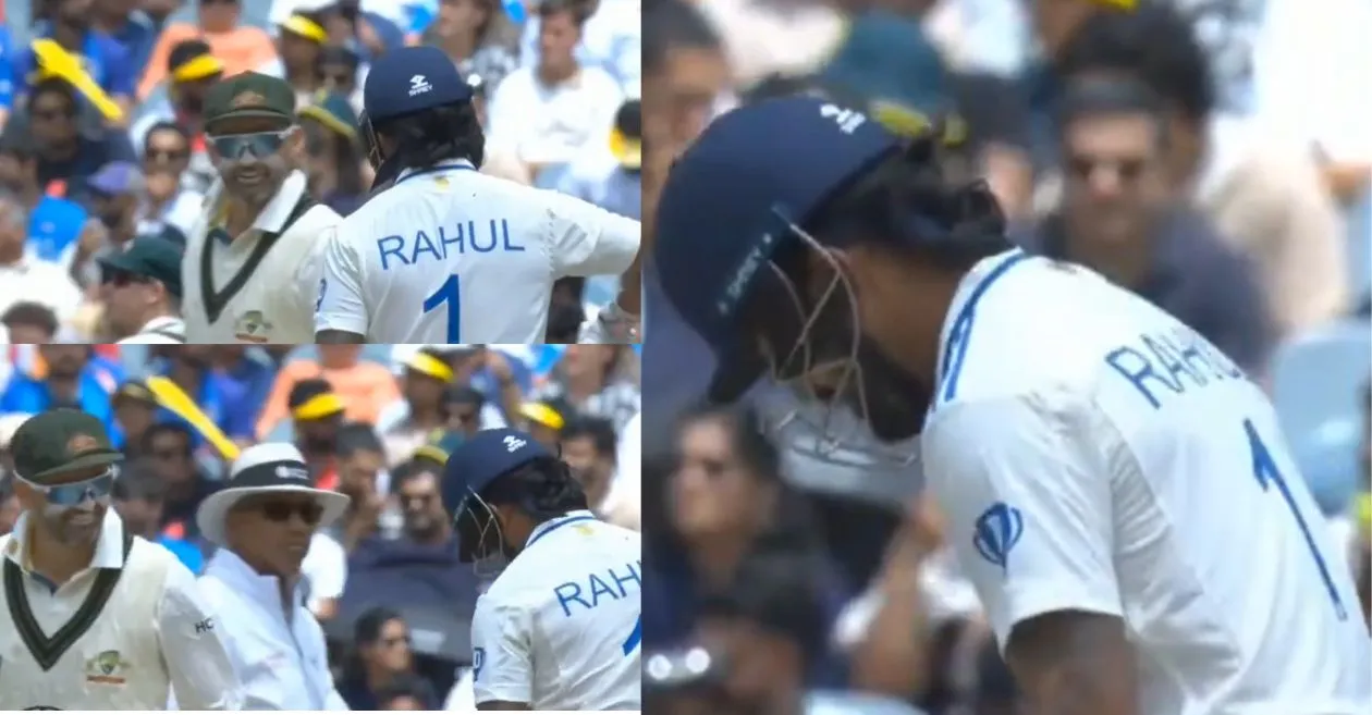 WATCH: Nathan Lyon’s cheeky taunt to KL Rahul on Day 2 of the AUS vs IND 4th Test