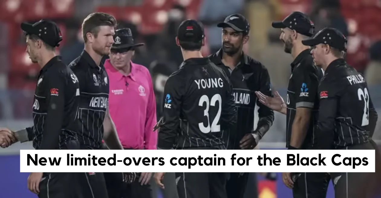 New Zealand announced their new limited-overs captain