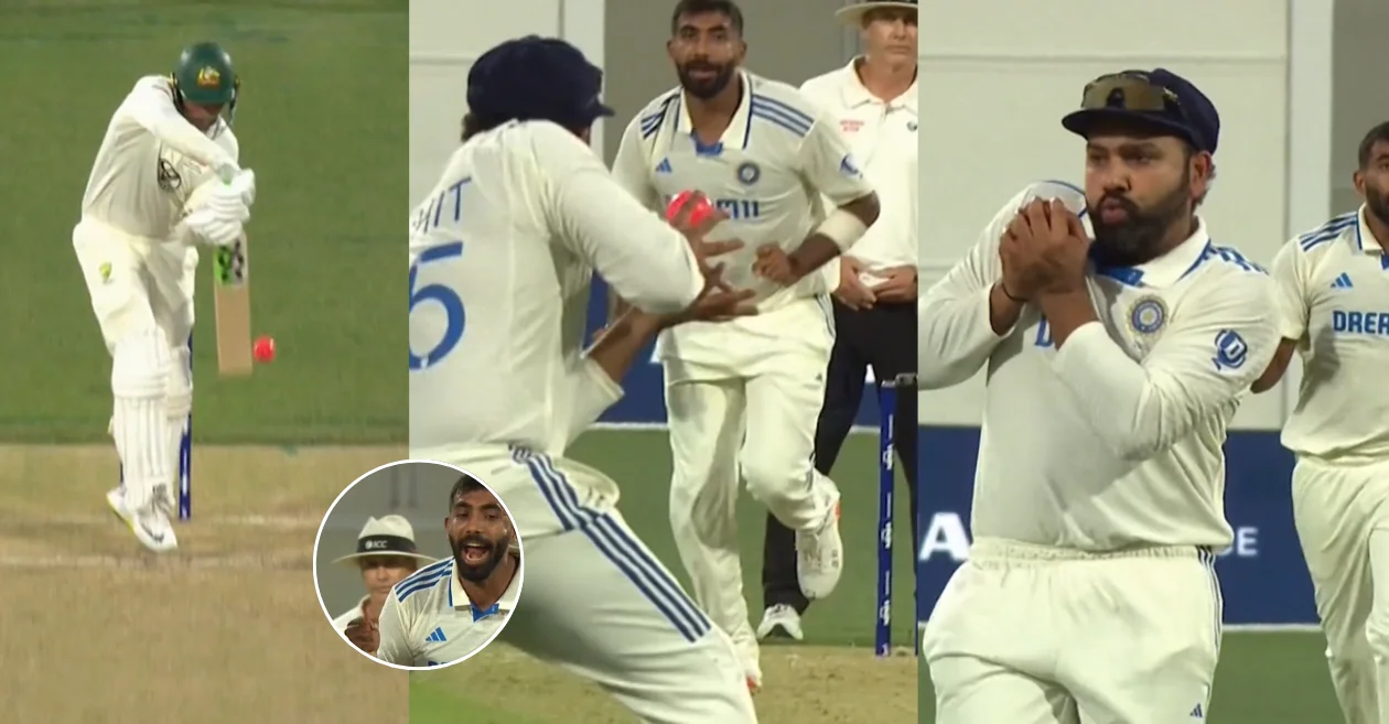 AUS vs IND [WATCH]: Rohit Sharma takes a stunning catch to dismiss Usman Khawaja on Day 1 of the Adelaide Test