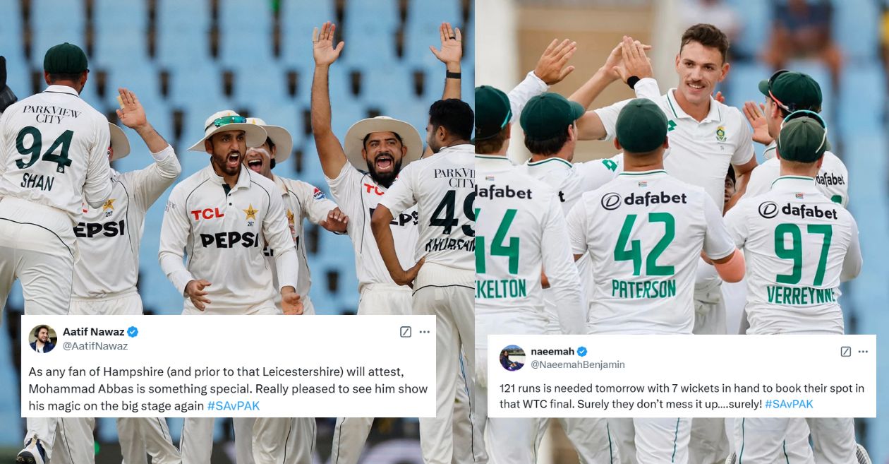 Twitter reactions: Deadlock in Centurion as South Africa and Pakistan exchange blows on Day 3 of the Boxing Day Test