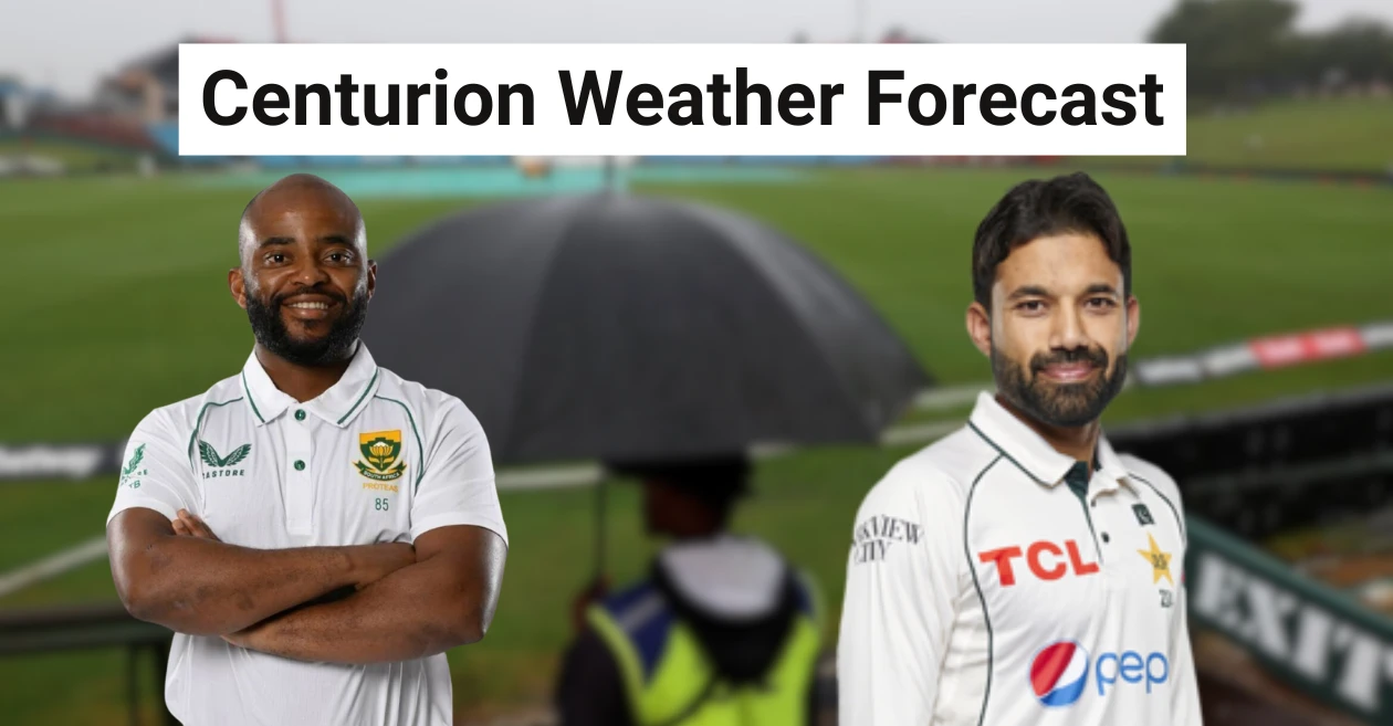 SA vs PAK: Centurion Weather Forecast for the Boxing Day Test | South Africa vs Pakistan 2024