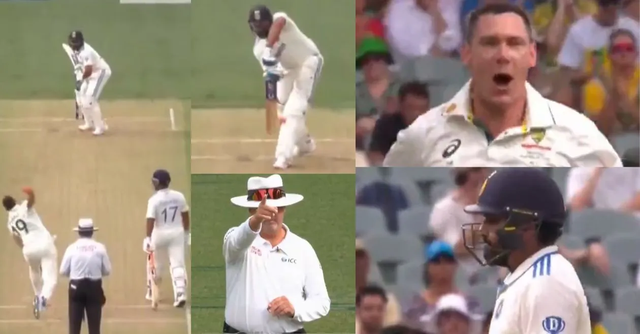 AUS vs IND [WATCH]: Rohit Sharma’s comeback cut short by Scott Boland on Day 1 of the Pink Ball Test