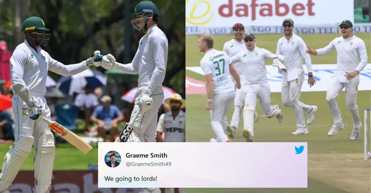 Fans go crazy as South Africa beat Pakistan in a thrilling Boxing Day Test to secure WTC final berth