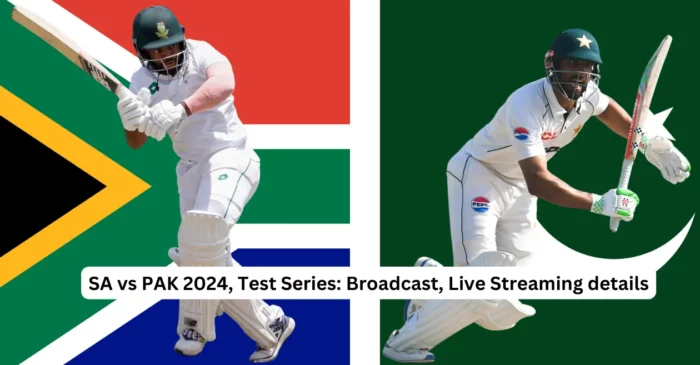 SA vs PAK 2024-25, Test Series: Broadcast, Live Streaming details – When and where to watch in India, USA, South Africa, Pakistan, other countries