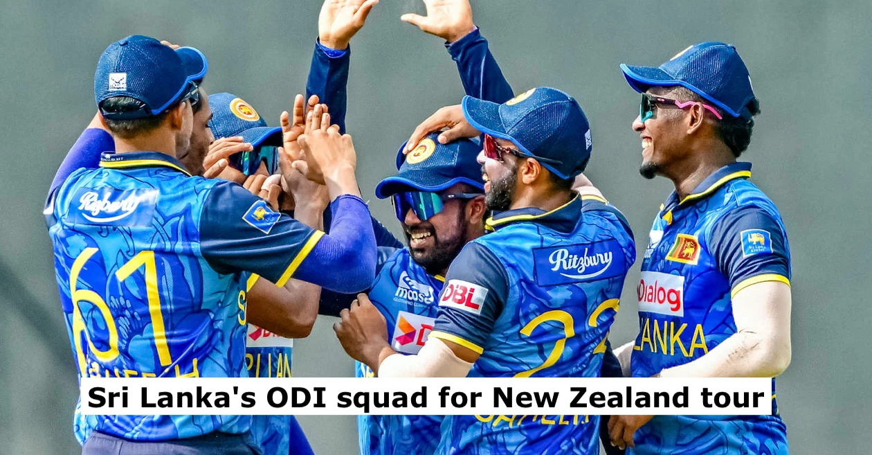 Sri Lanka announces ODI squad for New Zealand tour; Charith Asalanka to lead