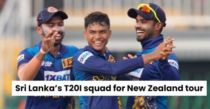 Sri Lanka announces T20I squad for New Zealand tour, no place for Dunith Wellalage