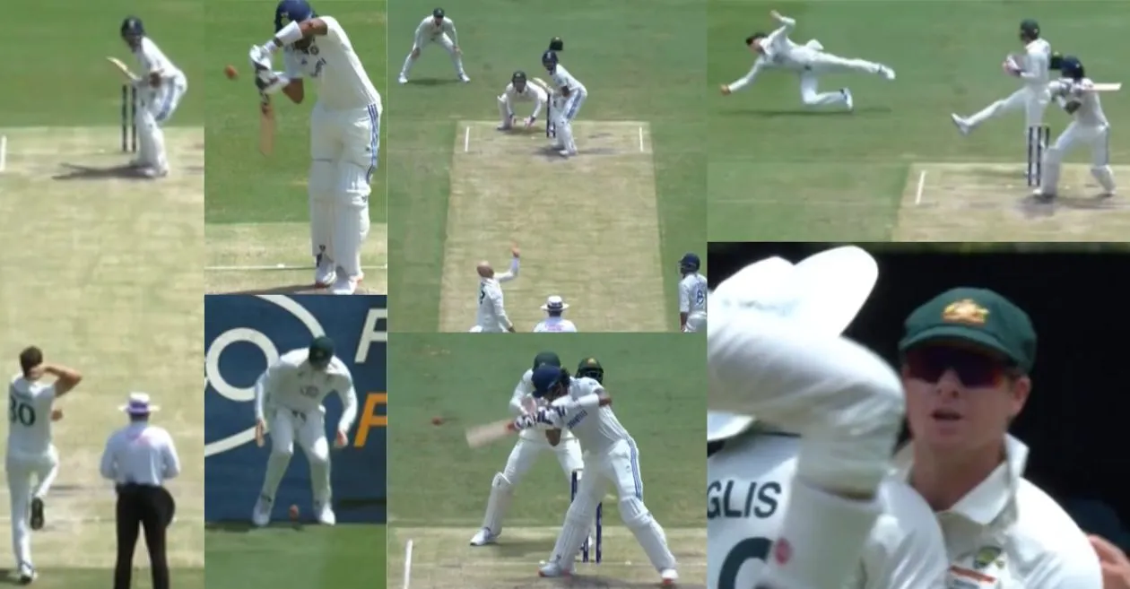 AUS vs IND [WATCH]: Steve Smith takes a sharp catch of KL Rahul to redeem his earlier mistake on Day 4 of the third Test