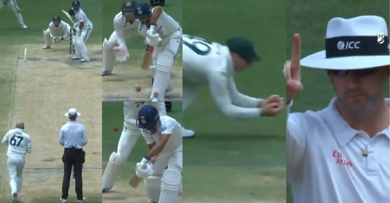 AUS vs IND [WATCH]: Steve Smith grabs a brilliant catch to dismiss Nitish Kumar Reddy on Day 5 of the MCG Test