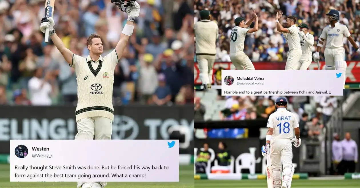 Twitter reactions: Steve Smith’s 34th ton outshines Yashasvi Jaiswal and Virat Kohli’s effort on Day 2 of MCG Test – AUS vs IND