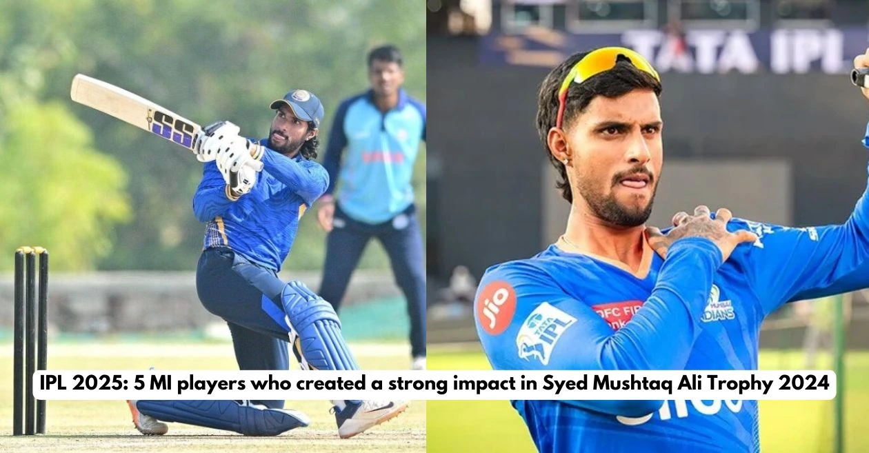 IPL 2025: 5 MI players who made a strong impact in Syed Mushtaq Ali Trophy 2024