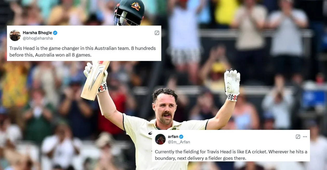 AUS vs IND: Fans erupt as Travis Head lights up Gabba with a stellar century on Day 2 of the Brisbane Test