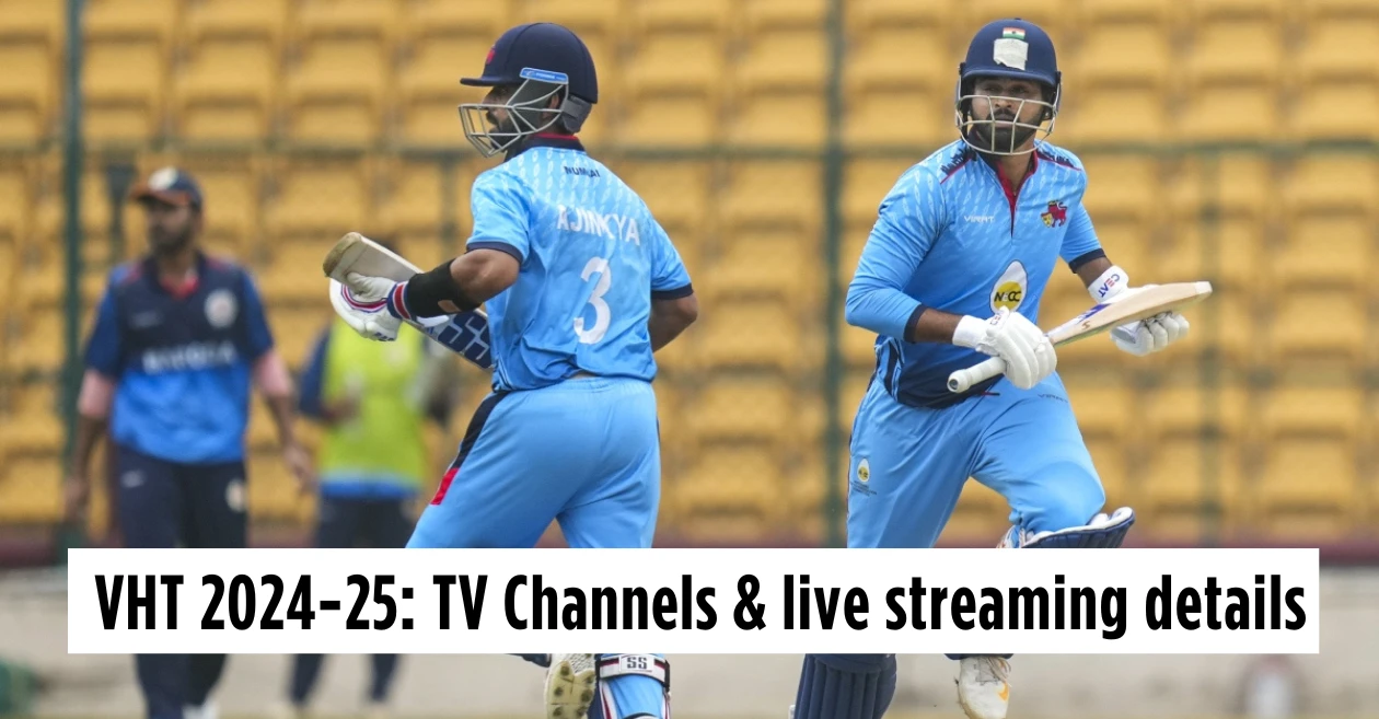 Vijay Hazare Trophy 2024-25 Schedule: Date, Match Time, Broadcast and Live Streaming details