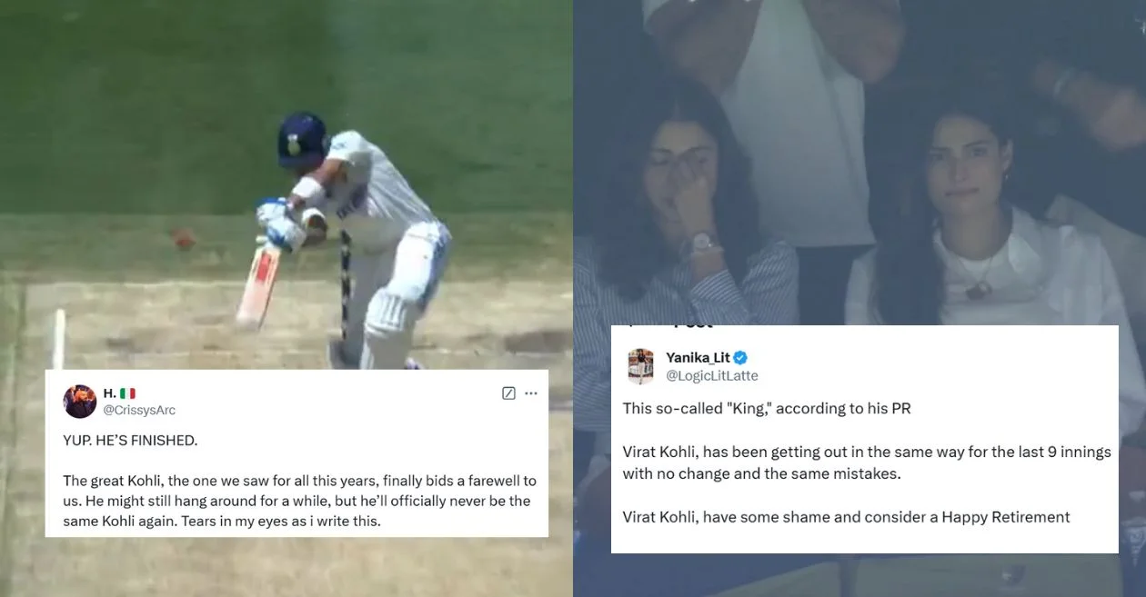 AUS vs IND: Virat Kohli’s off-stump woes ignite ‘Happy Retirement’ trend on social media | MCG Test