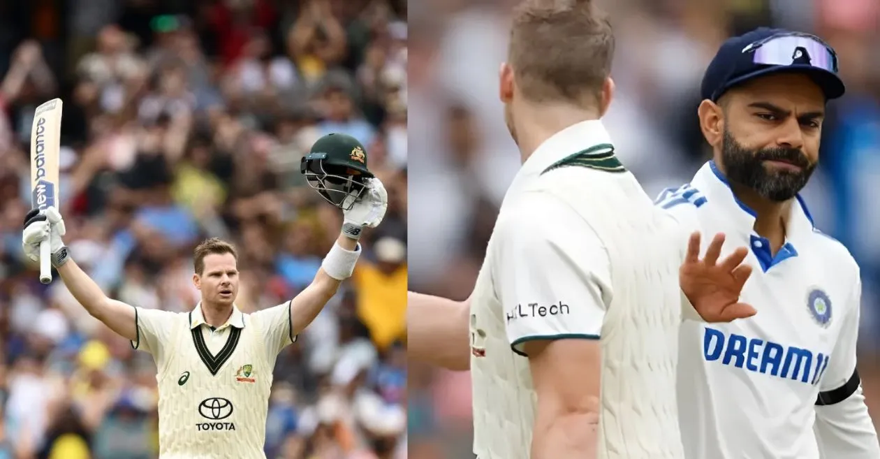 AUS vs IND [WATCH]: Virat Kohli congratulates Steve Smith after Australian star’s 34th Test ton