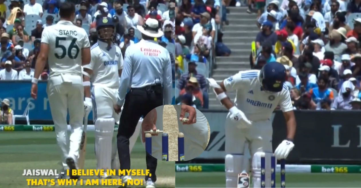 AUS vs IND [WATCH]: Yashasvi Jaiswal reverses Mitchell Starc’s bail ritual to protect Rishabh Pant’s wicket on Day 5 of the MCG Test