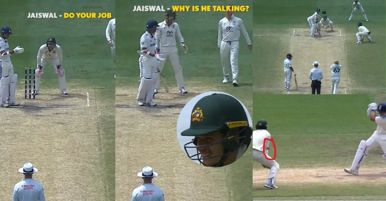 AUS vs IND [WATCH]: Yashasvi Jaiswal’s fiery response to Sam Konstas’ sledging in the Boxing Day Test