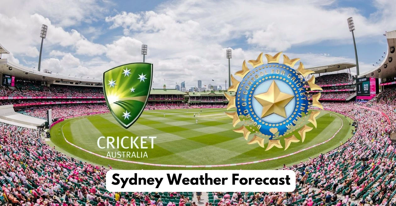 AUS vs IND 2025: Sydney Weather Forecast for the 5th Test | Australia vs India