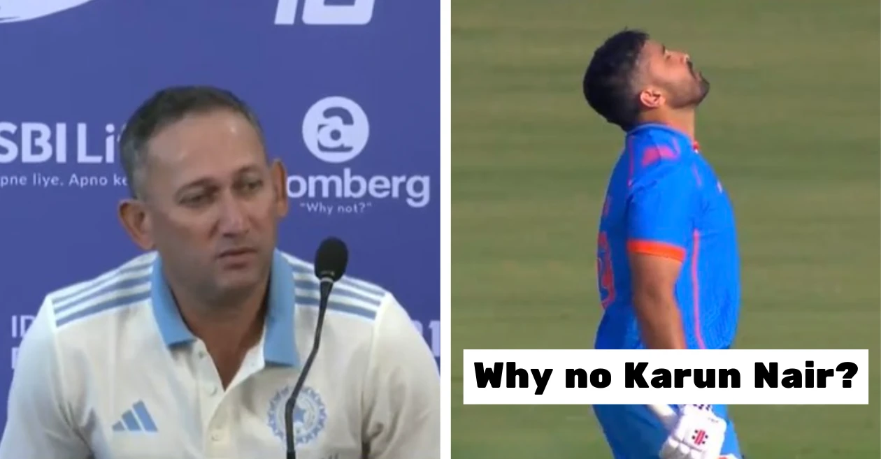 India’s chief selector Ajit Agarkar answers why Karun Nair hasn’t been picked in the squad for Champions Trophy 2025