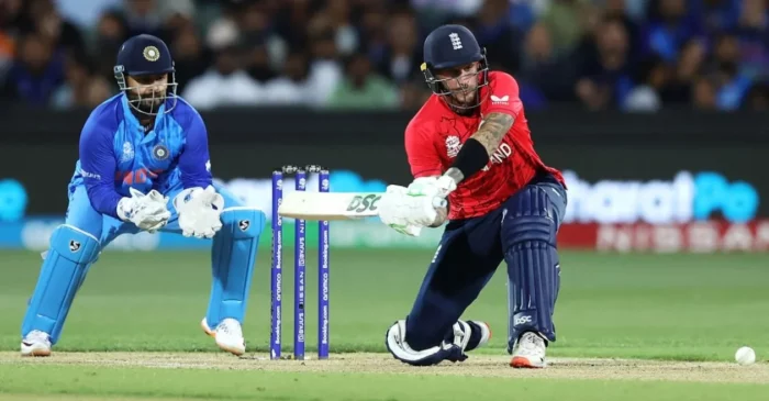 Alex Hales against India