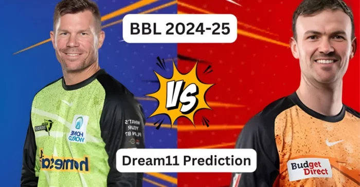 THU vs SCO, BBL|14: Match Prediction, Dream11 Team, Fantasy Tips & Pitch Report | Sydney Thunder vs Perth Scorchers