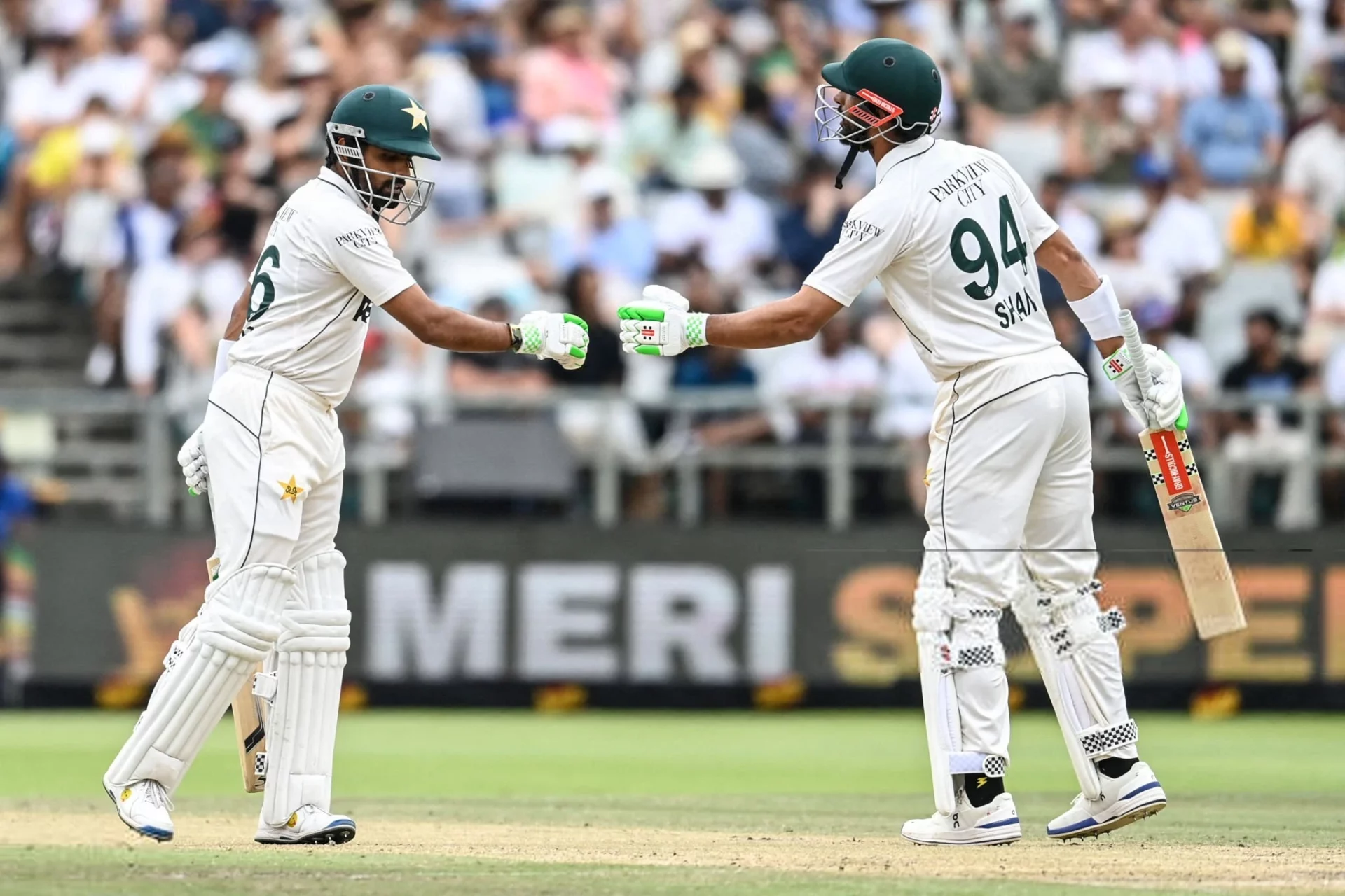 Babar Azam and Shan Masood