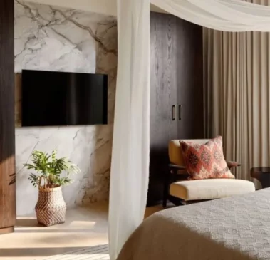 Bedroom inside Virat Kohli's luxury property 