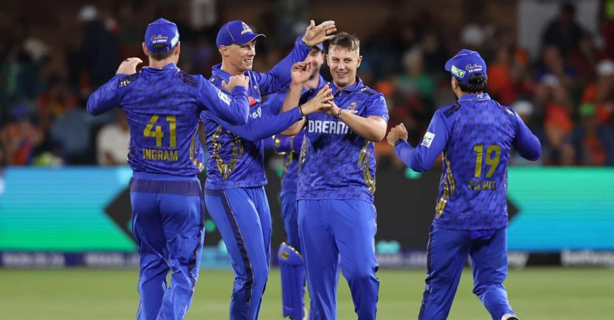 Delano Potgieter wreaks havoc as MI Cape Town crush Sunrisers Eastern Cape in SA20 2025 opener