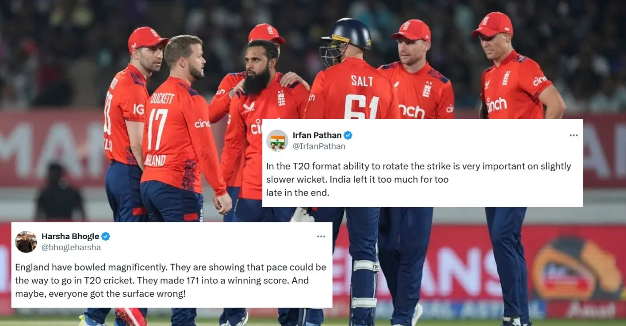 Twitter reactions: England outsmart India in 3rd T20I to keep the series alive