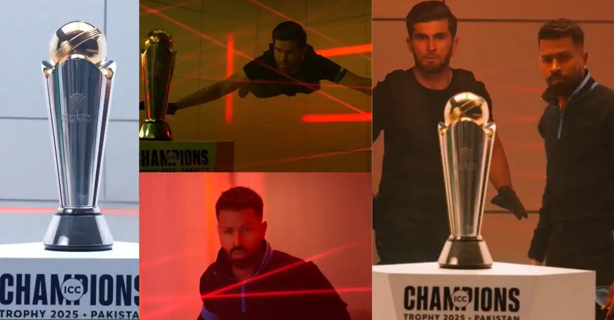 Hardik Pandya, Shaheen Afridi face off in epic heist-themed Champions Trophy 2025 promo