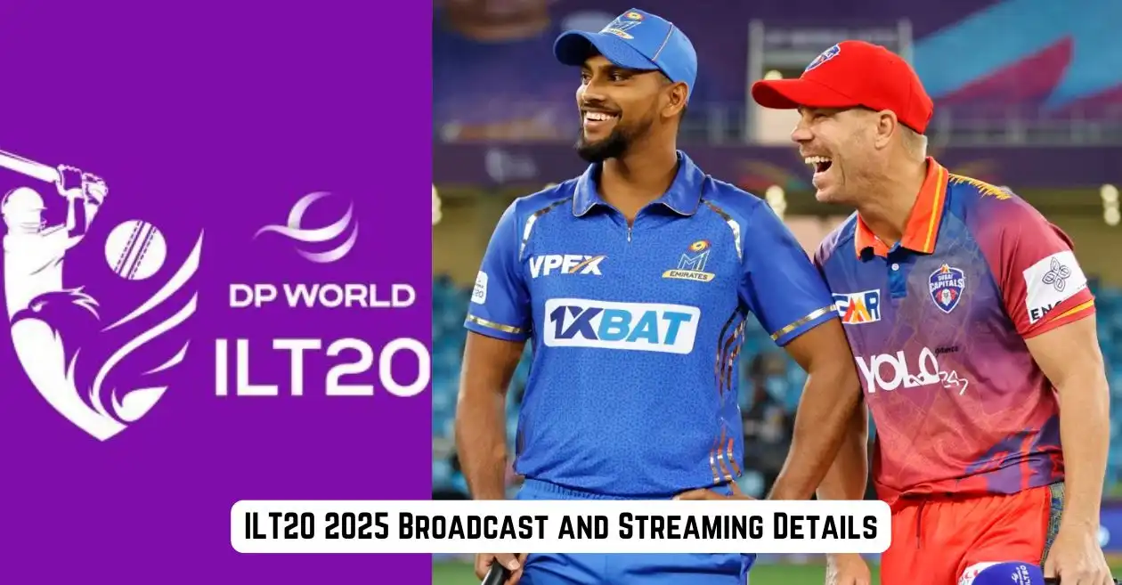 ILT20 2025: Broadcast and Live Streaming details – When & Where to Watch in India, Pakistan, Nepal, US, UAE & other countries