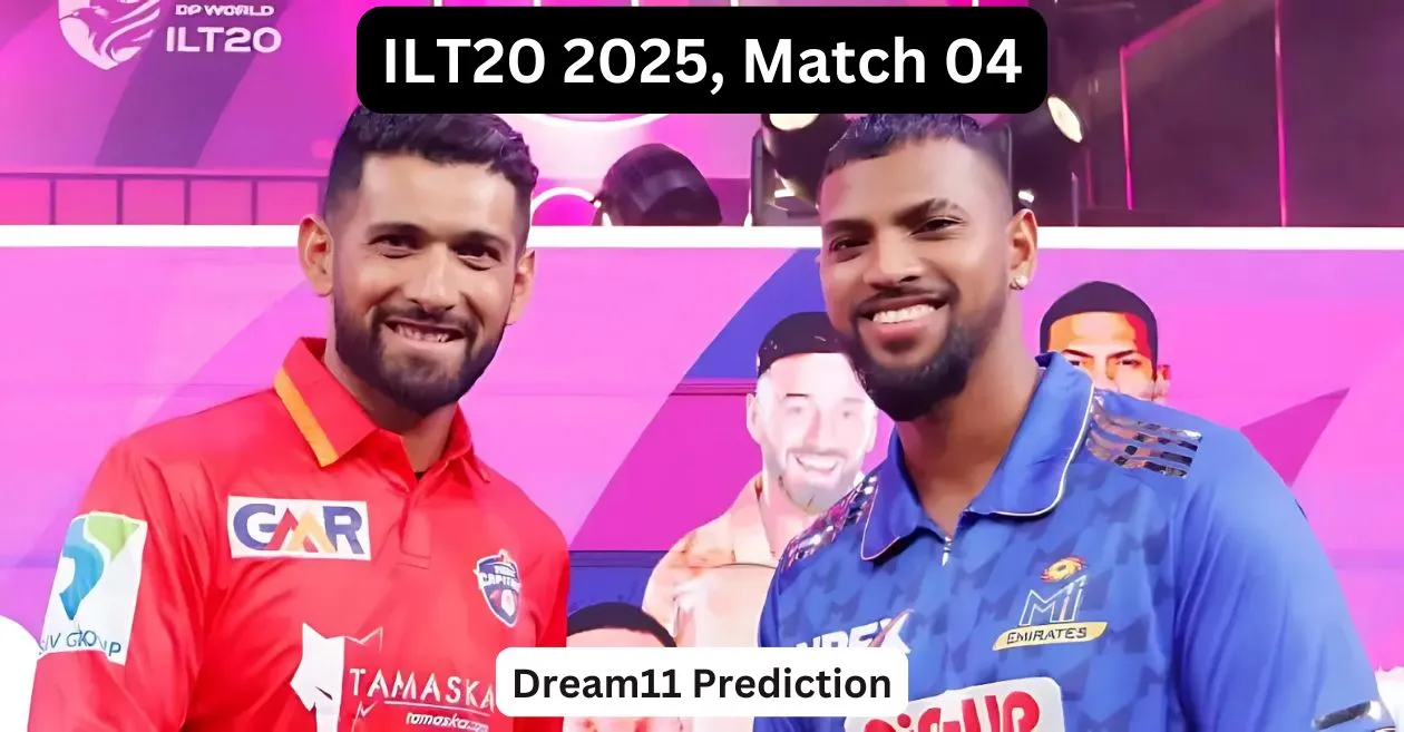 MIE vs DC, ILT20 2025: Match Prediction, Dream11 Team, Fantasy Cricket Tips & Pitch Report | MI Emirates vs Dubai Capitals