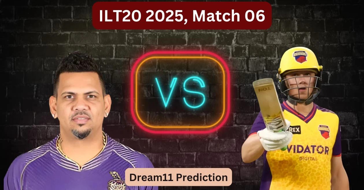 ADKR vs SWR, ILT20 2025: Match Prediction, Dream11 Team, Fantasy Cricket Tips & Pitch Report | Abu Dhabi Knight Riders vs Sharjah Warriors