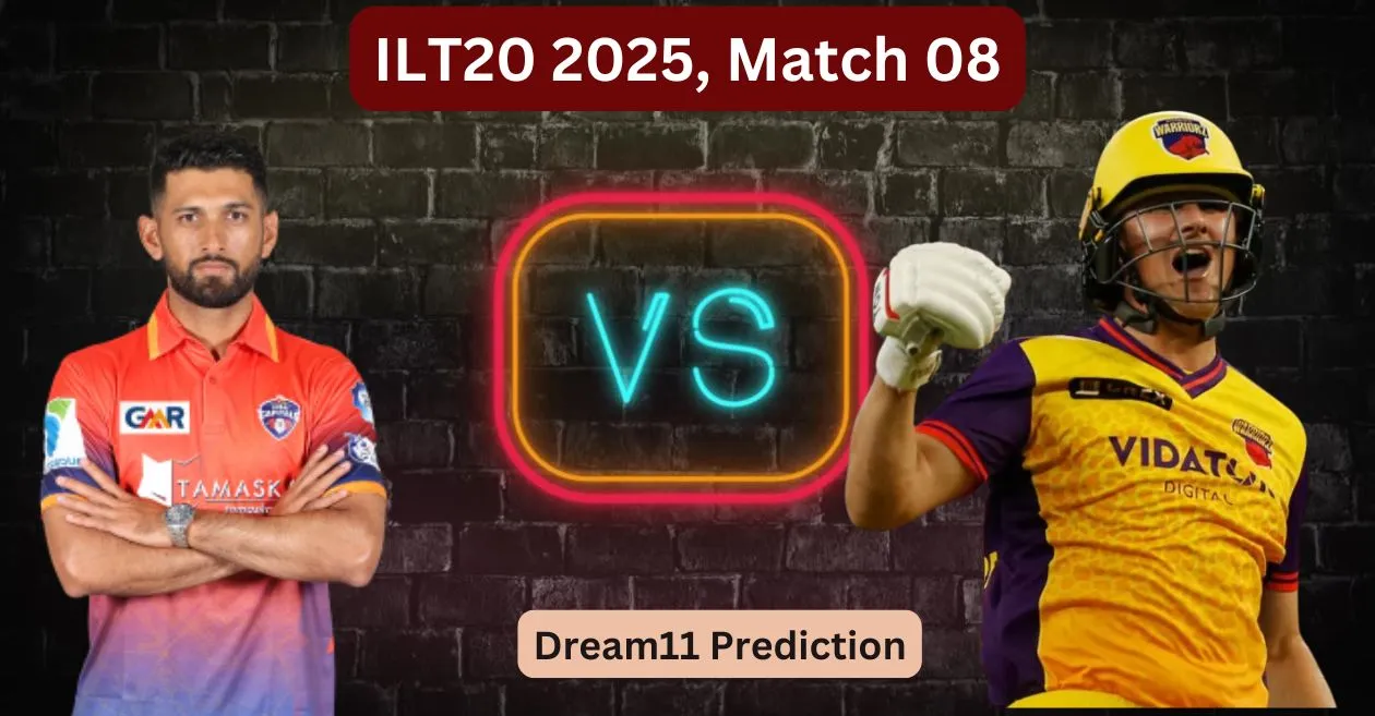 SWR vs DC, ILT20 2025: Match Prediction, Dream11 Team, Fantasy Cricket Tips & Pitch Report | Sharjah Warriors vs Dubai Capitals