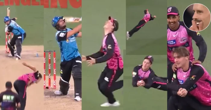 WATCH: Lachlan Shaw takes a screamer to dismiss Alex Ross in BBL| 14