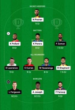 MIE vs DV Dream11 Team for today’s match